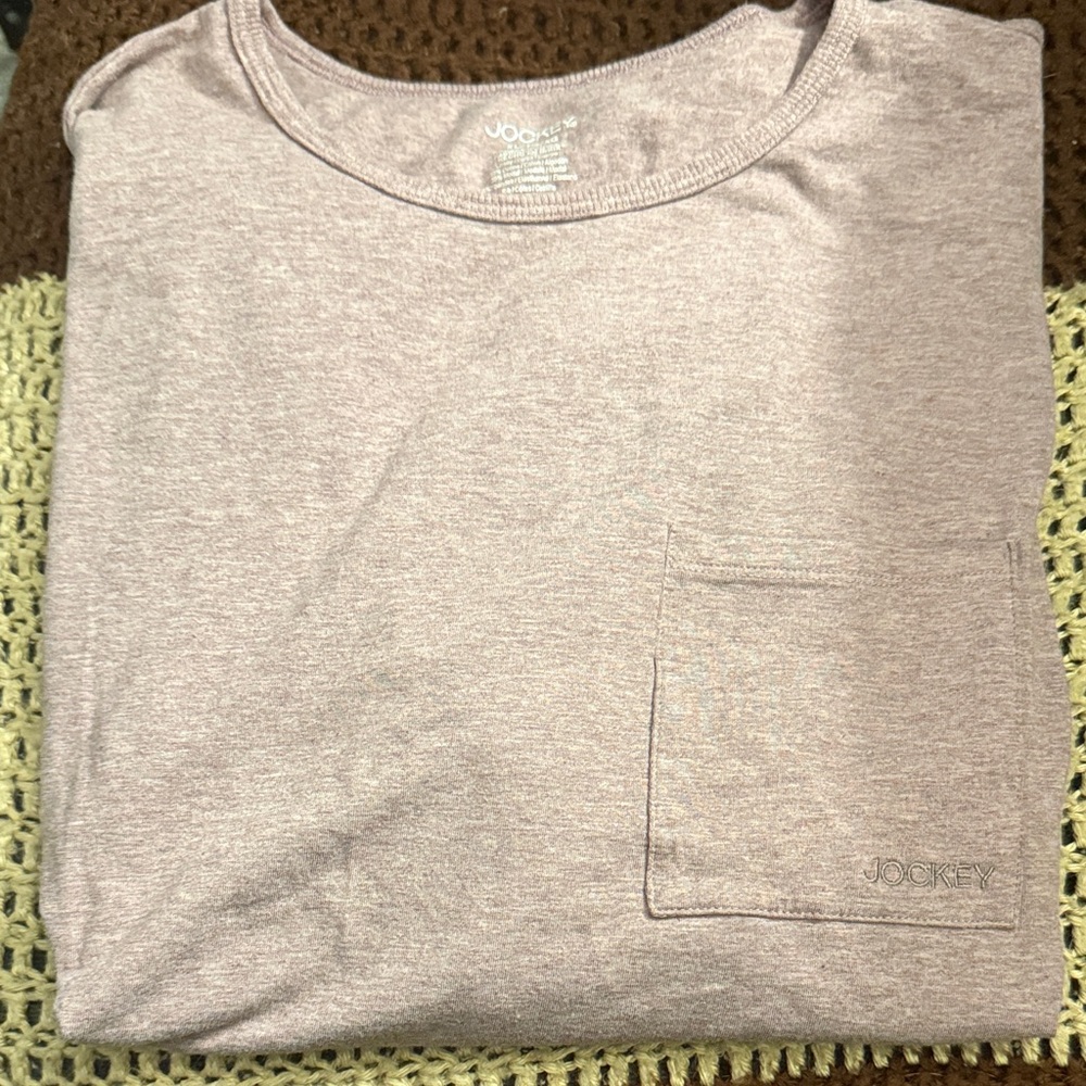 Jockey Lavender Tee with Pocket